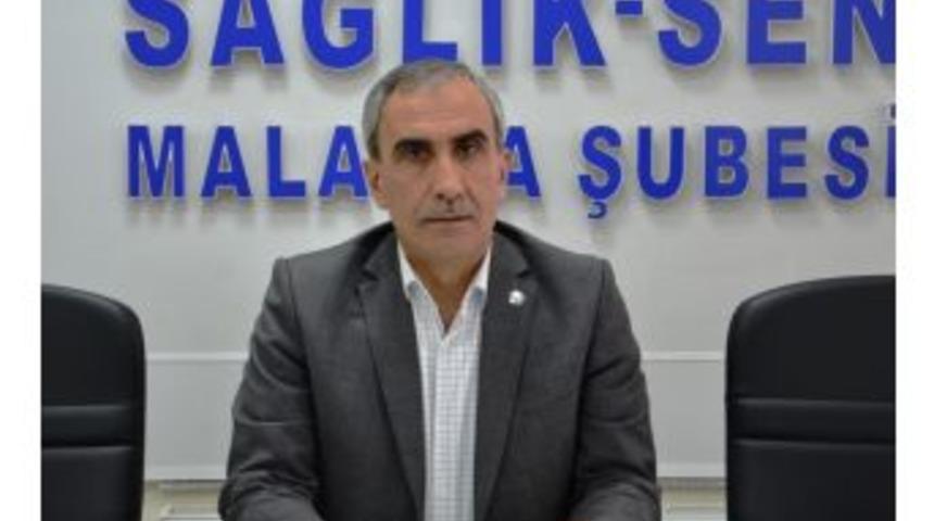 Sağlık-sen Malatya Şube Başkanı Mehmet Bing&ouml;l: