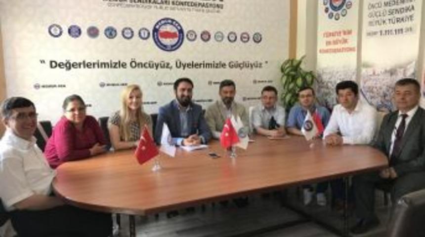 Memur-sen Engelliler Komisyonundan U&ccedil;ak&rsquo;a Toplu S&ouml;zleşme Talebi Ziyareti
