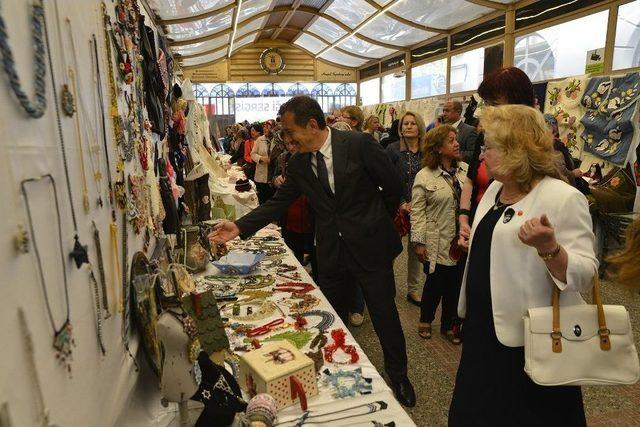 17. Geleneksel Belde Evleri Yıl Sonu Sergisi Açıldı