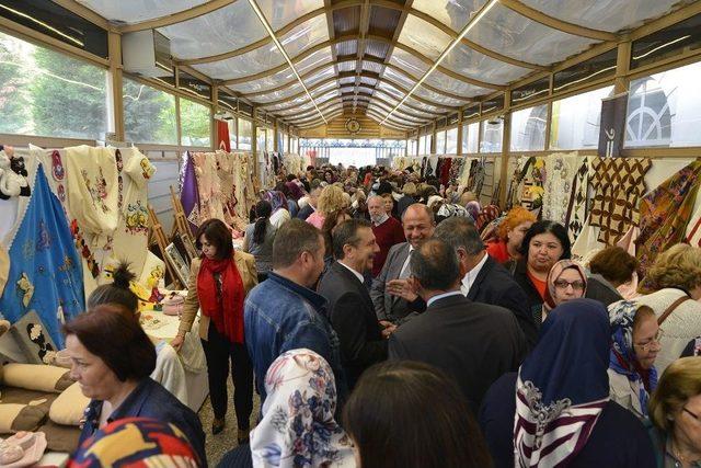 17. Geleneksel Belde Evleri Yıl Sonu Sergisi Açıldı