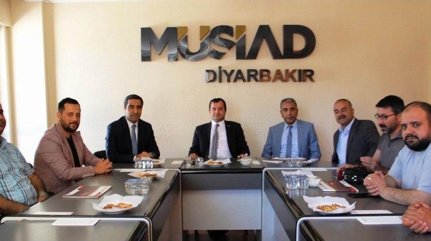 Sgk İl M&uuml;d&uuml;r&uuml; Mert&rsquo;ten, M&uuml;siad&rsquo;a Ziyaret