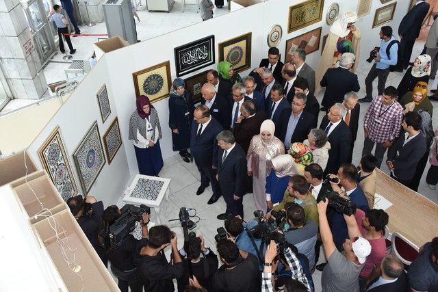 13. Altın Dokunuşlar &ldquo;end&uuml;l&uuml;s&rsquo;ten Sel&ccedil;ukluya&rdquo; Sergisi A&ccedil;ıldı 1