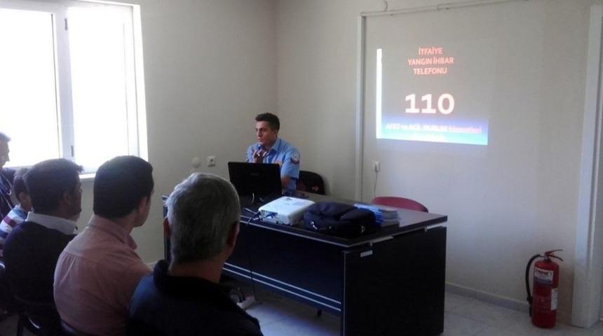 Beylikova Devlet Hastanesinde Yangın Tatbikatı