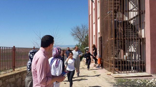 Beylikova Devlet Hastanesinde Yangın Tatbikatı 1