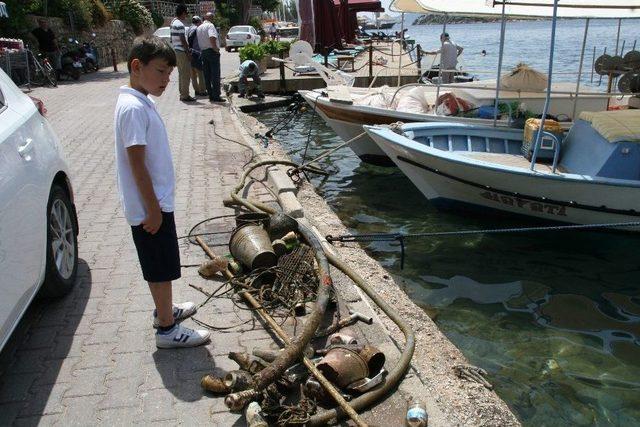 Ünlü Sanatçı Tarık Tarcan Adada Çevre Temizliği Yaptı