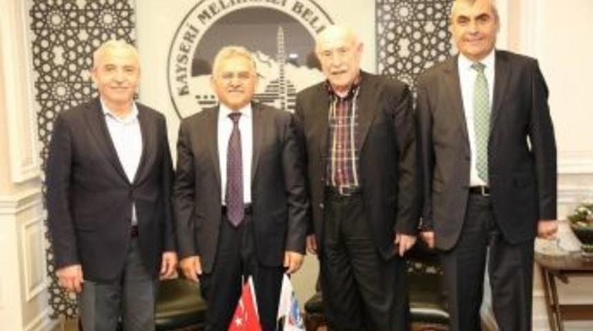 Hayırsever İş Adamı Mustafa Eminoğlu&rsquo;ndan Melikgazi Belediyesi&rsquo;ne Ziyaret