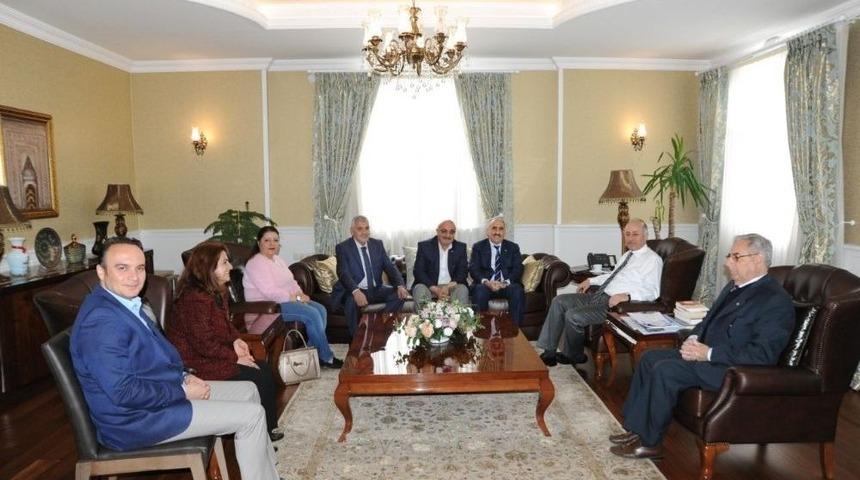 Kent Konseyi&rsquo;nden Vali Azizoğlu&rsquo;na Ziyaret