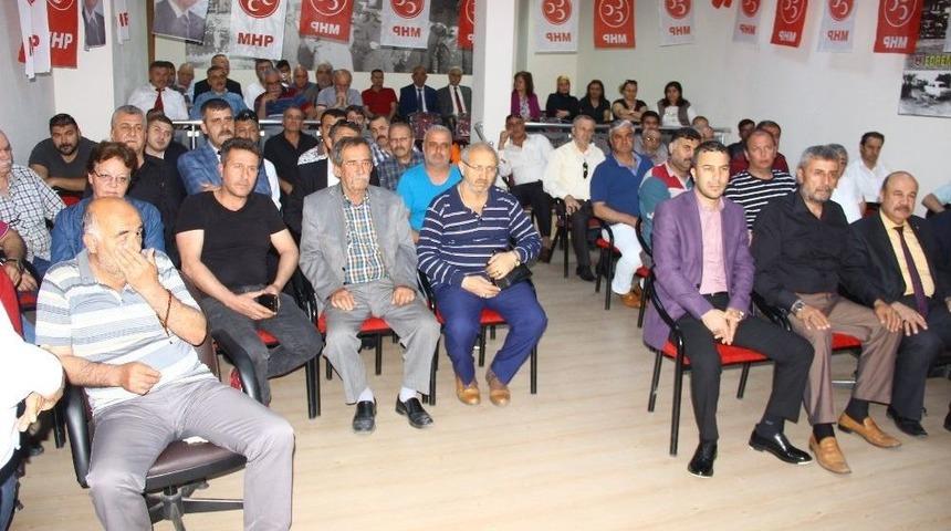 Edremit Mhp&rsquo;de Kongre Heyecanı