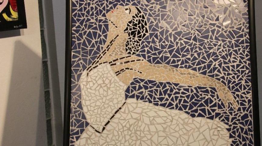 Toki Şehit Savaş Kubaş Anadolu Lisesinden Mozaik Sergisi