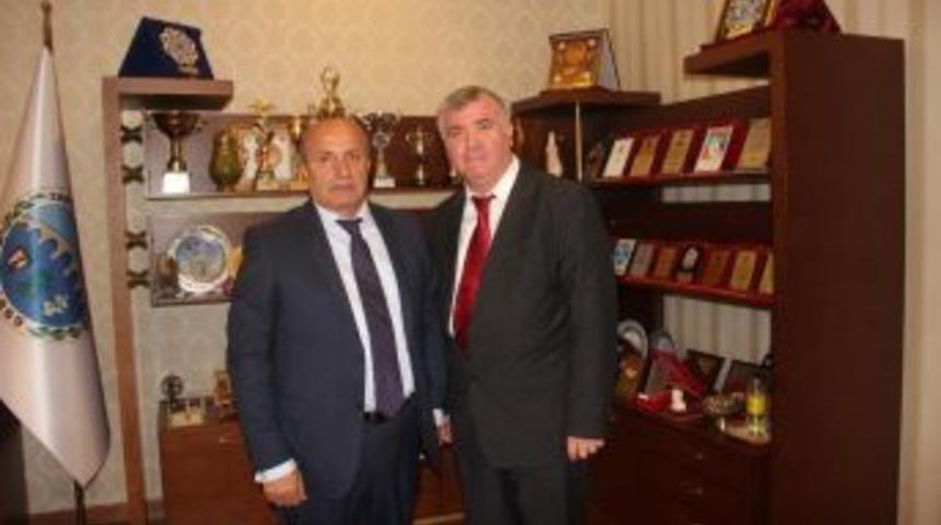 Sgm M&uuml;d&uuml;r&uuml; Kaba&rsquo;dan Başkan Arsan&rsquo;a Ziyaret