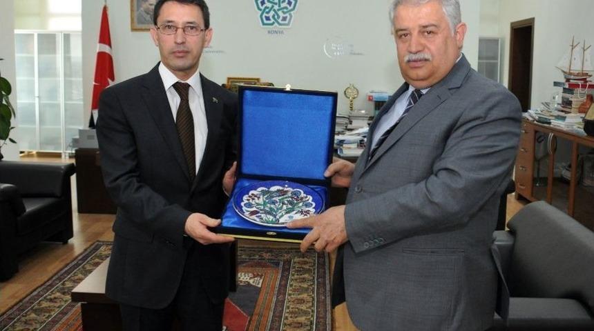 T&uuml;rkmenistan B&uuml;y&uuml;kel&ccedil;isi Amanlyev&rsquo;den Ne&uuml;&rsquo;ye Ziyaret