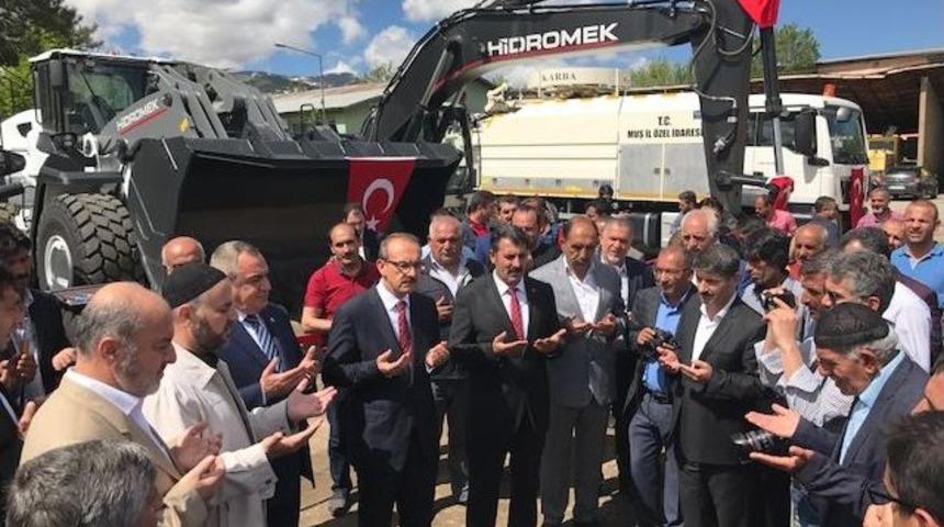 Muş İl &Ouml;zel İdaresine 9 Yeni Ara&ccedil;