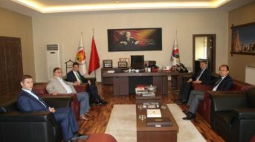 Defterdar Taş Ntso Başkanı Parmaksız’ı Ziyaret Etti