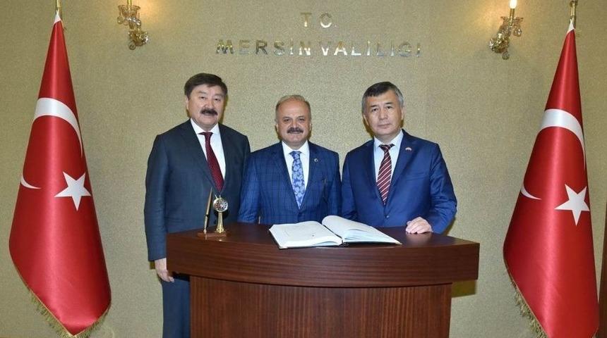 Vali &Ccedil;akacak: "kardeş &Uuml;lke Kırgızistan İle K&ouml;kl&uuml; İlişkilerimiz Var"