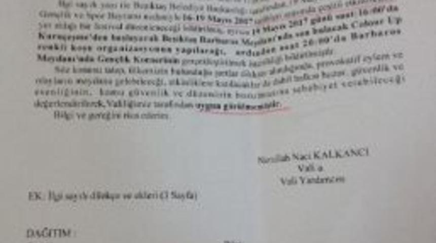 Vali Şahin "bilgim Yok" Dedi Ancak Işte Valiliğin Iptal Kararları...