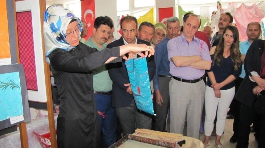 Hisarcık Halk Eğitim Merkezinin Yılsonu Karma Sergisi