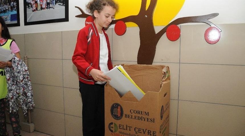 &Ccedil;orum Belediyesi&rsquo;nden &Ouml;d&uuml;ll&uuml; Ambalaj Atığı Toplama Kampanyası
