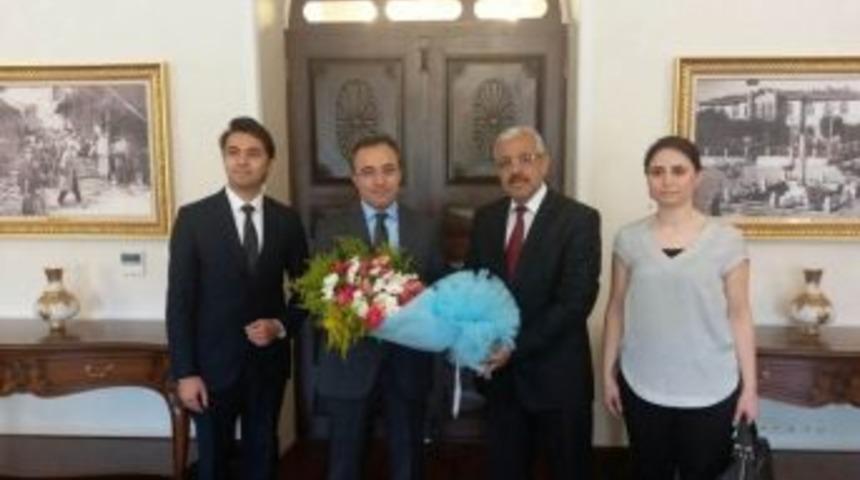 Vali &Ccedil;ataklı Sgk &Ccedil;alışanlarını Kabul Etti