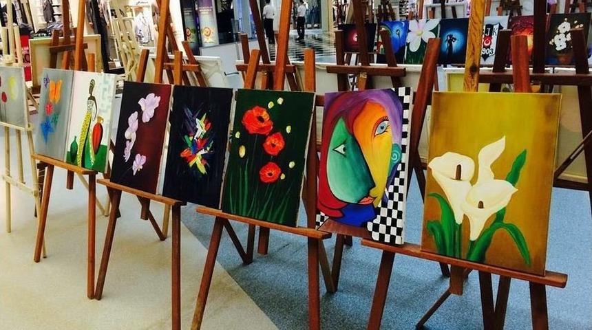 Erdemir Anadolu Lisesinden Yağlı Boya Sergisi