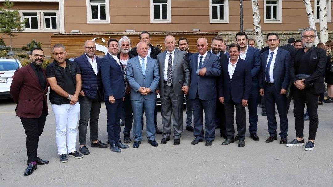 B&uuml;y&uuml;kşehir İş D&uuml;nyasının &Uuml;nl&uuml; İsimlerini Ağırladı