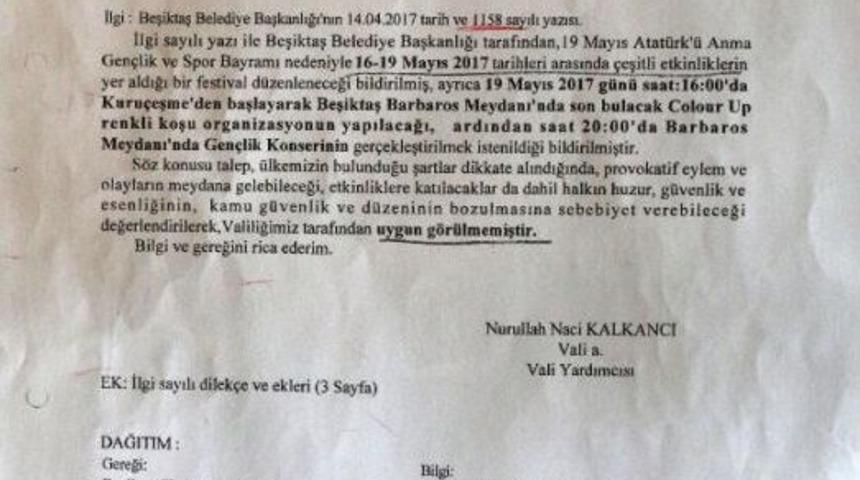 Hazinedar'dan 19 Mayıs Kutlamalarının Iptaline Ilişkin A&ccedil;ıklama (Geniş)