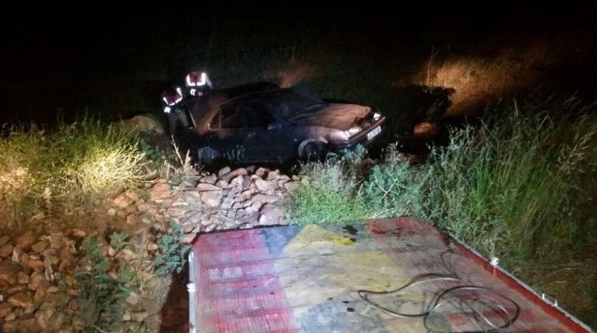 Manisa&rsquo;da Otomobil Takla Attı: 1 &Ouml;l&uuml;