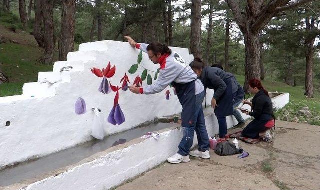 Eko Turizm Köyü Çiçek Motifleriyle Süsleniyor