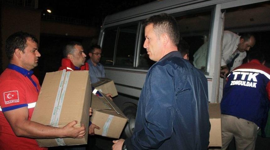 Ttk Kurtarma Ekibi Zonguldak&rsquo;tan Antalya&rsquo;ya Yola &Ccedil;ıktı