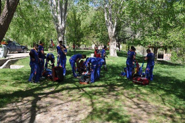 Umke Ekipleri Tatbikat Yaptı 1