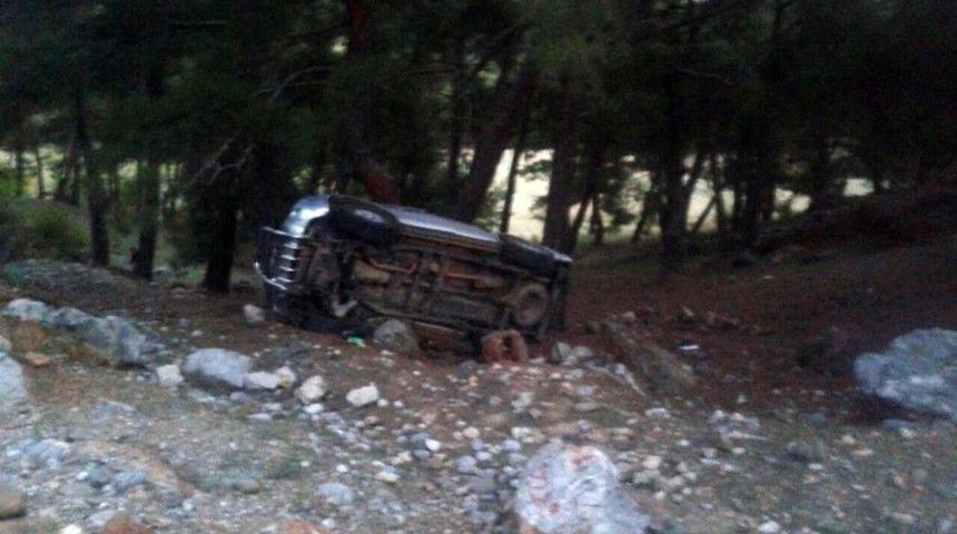 Yayla Yolunda Kaza: 1 &Ouml;l&uuml;, 1 Yaralı