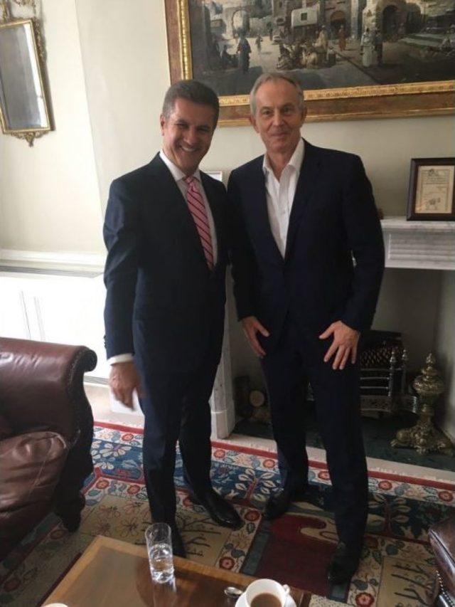 Mustafa Sarıgül, İngiltere Eski Başbakanı Tony Blair İle Görüştü