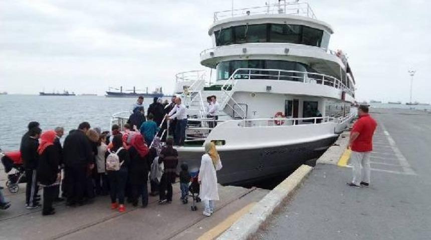 Engellliler Ve Aileleri Boğaz'da Tekne Turunda...
