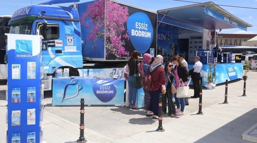 Eşsiz Bodrum Tanıtım Tırı Konya&rsquo;da