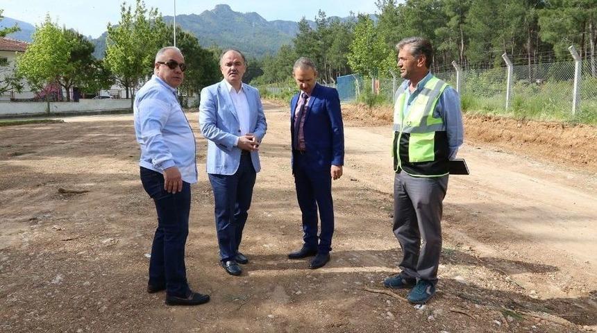 Pamukkale Belediyesi&rsquo;nden Y&uuml;r&uuml;y&uuml;ş Ve Bisiklet Yolu