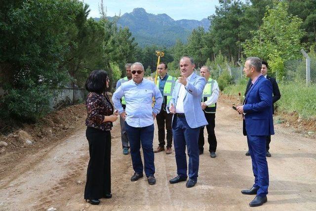 Pamukkale Belediyesi’nden Yürüyüş Ve Bisiklet Yolu