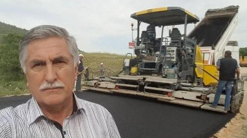 Simav&rsquo;da Sıcak Asfalt &Ccedil;alışması