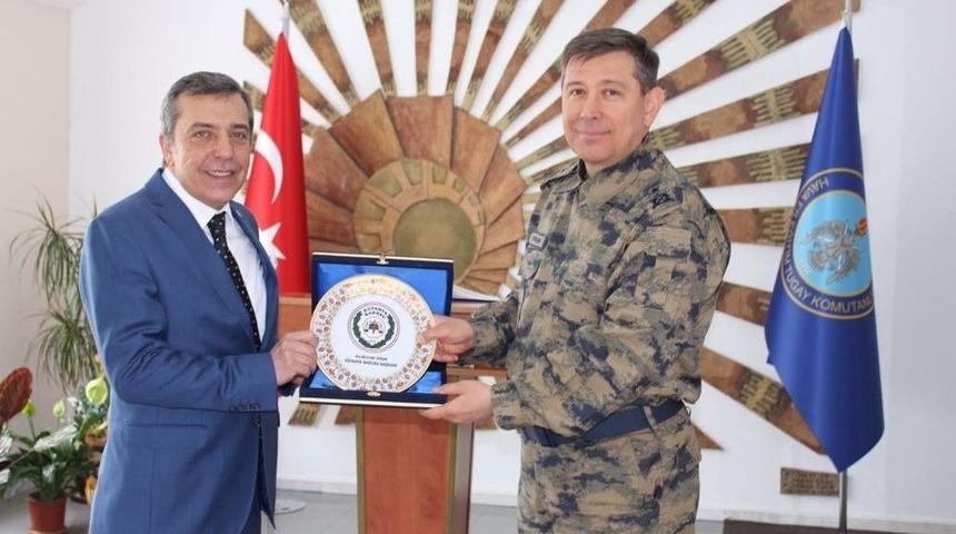 Başkan Ahmet Atam&rsquo;dan Tuğgeneral Tatkan&rsquo;a &rsquo;hayırlı Olsun&rsquo; Ziyareti