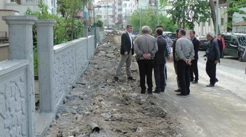 Ankara Caddesi D&uuml;zenleniyor