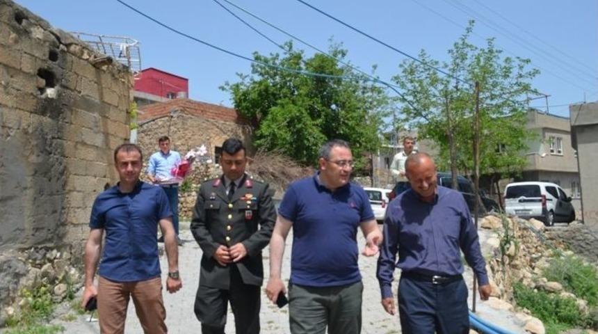 Kaymakamdan Şehit Ailesine Ziyaret