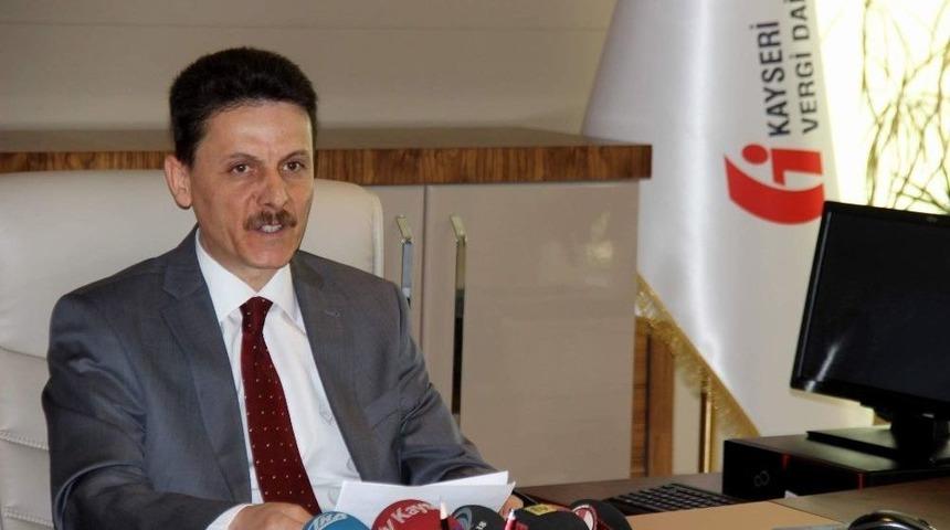Kayseri Vergi Dairesi Başkanvekili Ahmet G&uuml;n&ccedil;avdı: