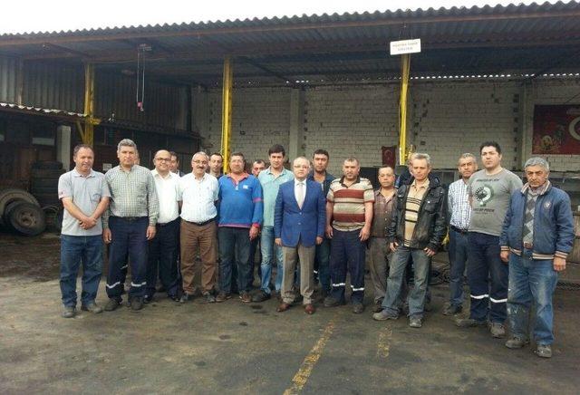 Başkan Kayda, Mesaiye Şantiyede Başladı 2