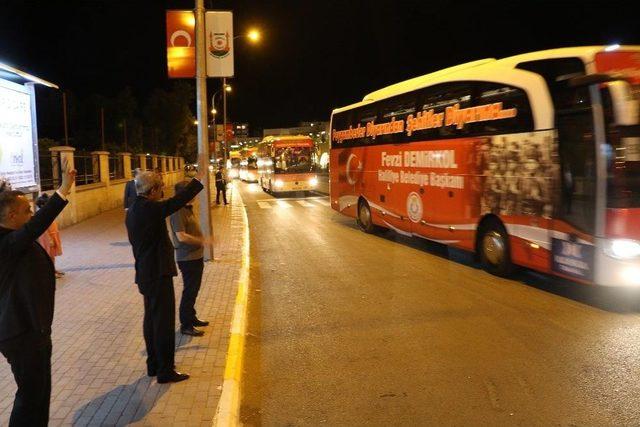 Demirkol 250 Öğrenciyi Çanakkale’ye Uğurladı