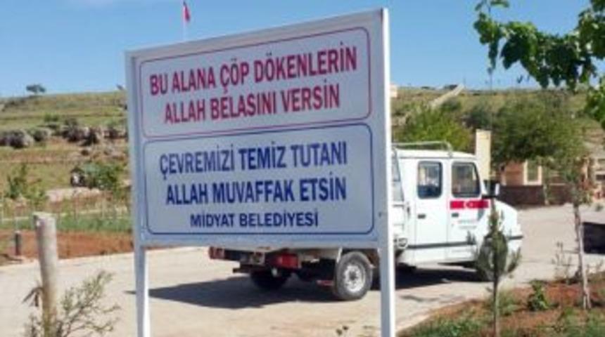 Belediyeden &rsquo;dualı Ve Beddualı&rsquo; Tabela