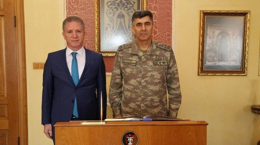 Orgeneral &Ccedil;olak&rsquo;tan, Sivas Valiliğine Ziyaret