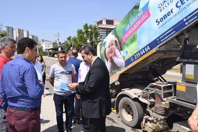 Çetin, Yolları Denetledi Halkı Dinledi