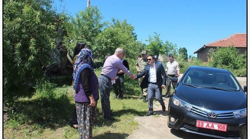 S&uuml;loğlu Kaymakamından Anlamlı Ziyaret