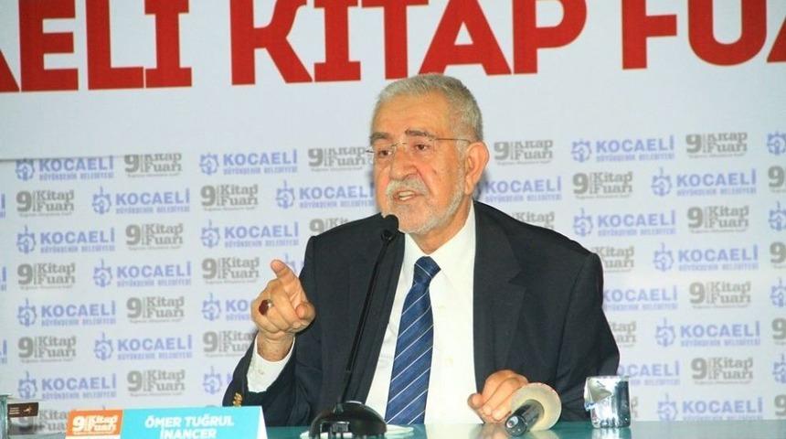 &Ouml;mer Tuğrul İnan&ccedil;er Kitap Fuarına Katıldı