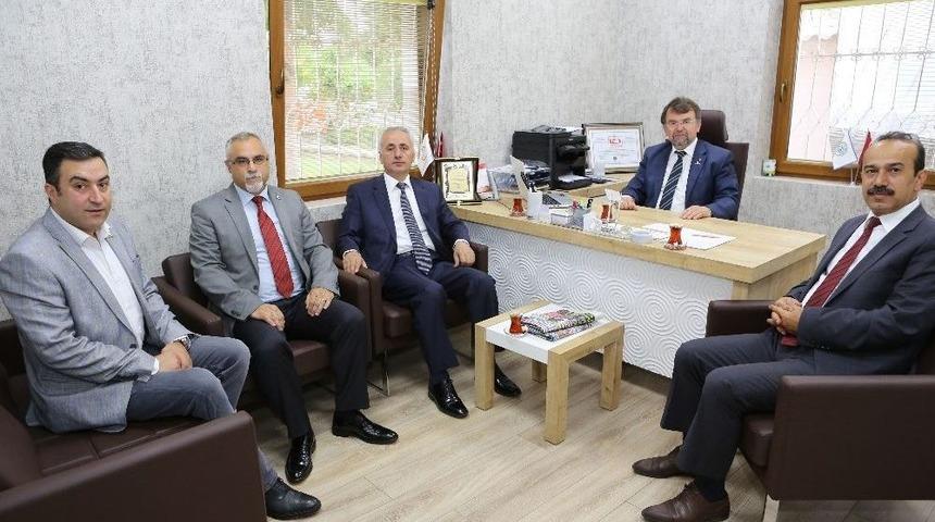 Balıkesir Vergi Dairesi Başkanı&rsquo;ndan Eto&rsquo;ya Ziyaret