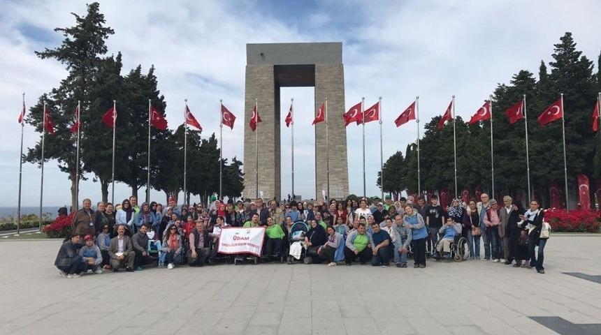 Engelliler &Ccedil;anakkale&rsquo;yi Gezdi