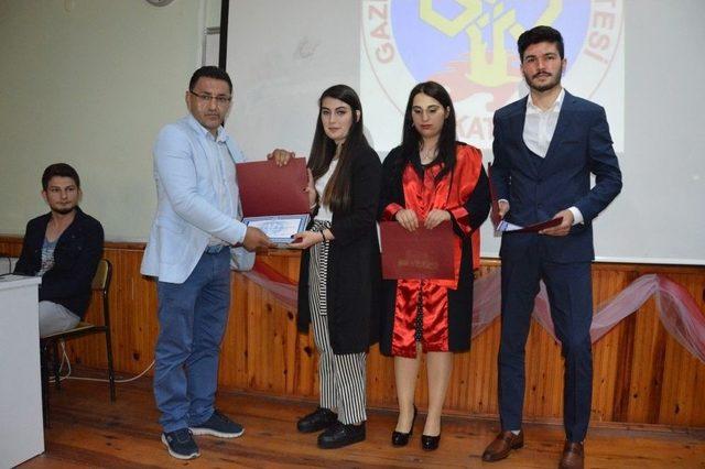 Niksar Meslek Y&uuml;ksekokulunda Mezuniyet Coşkusu 1